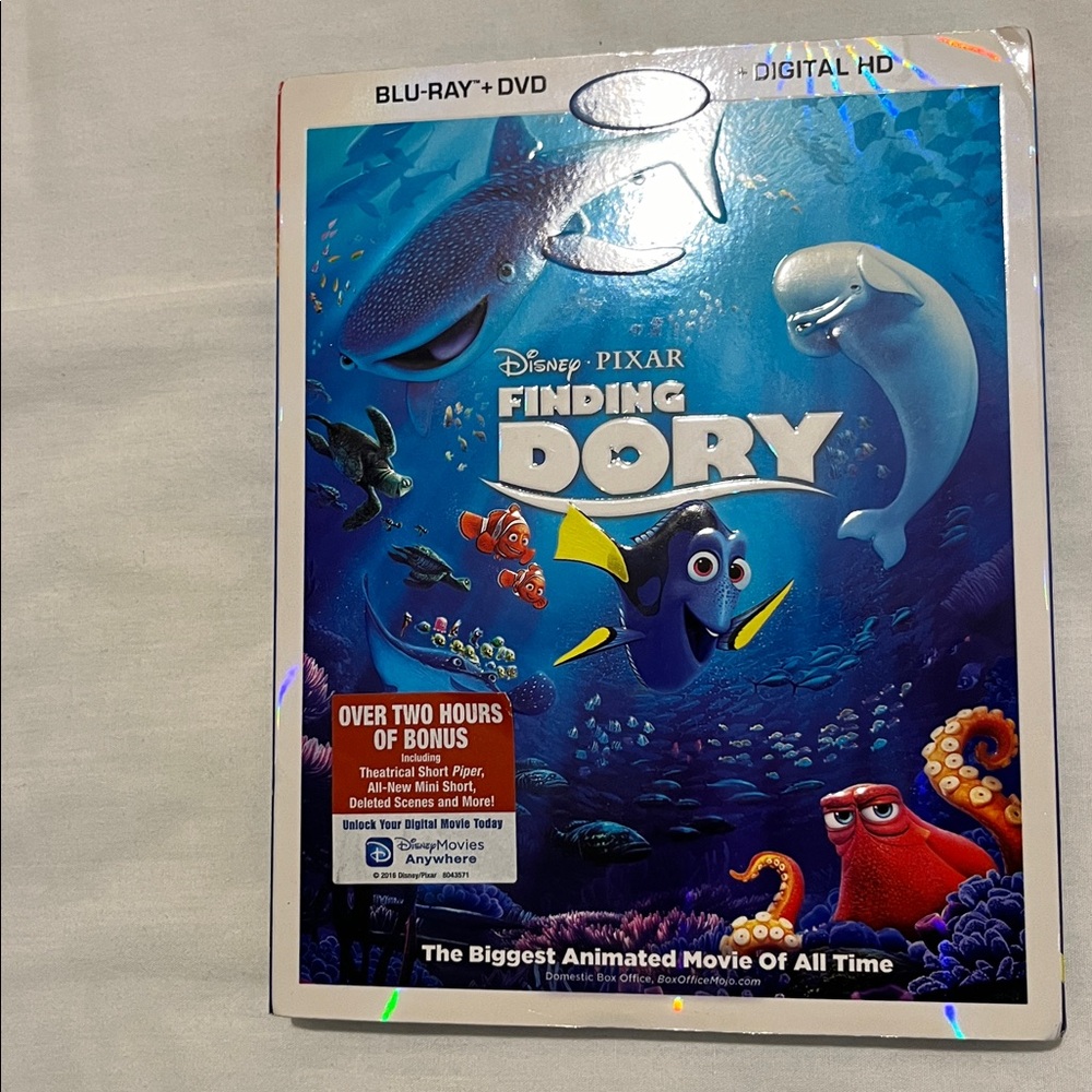 Finding Dory Blu-ray DVD Digital HD
